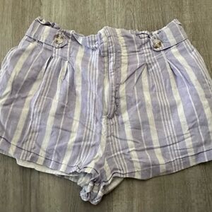 Striped Women's Shorts